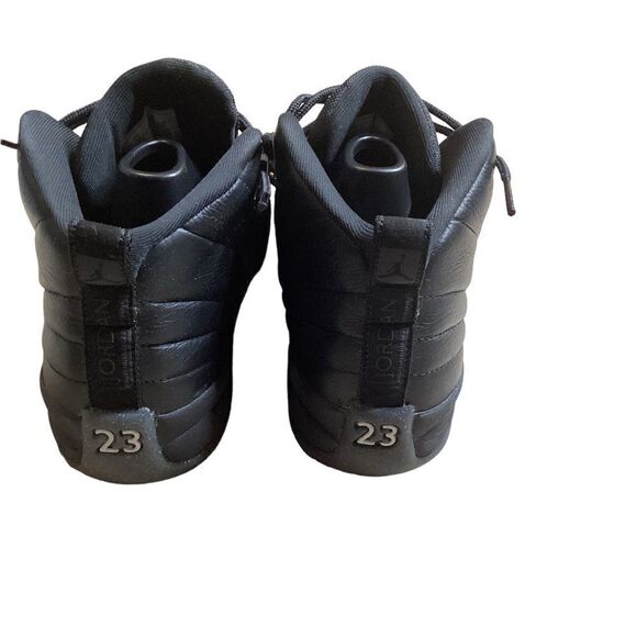 air jordan 12 retro (gs) size male 7 youth , color black,bright crimson - Picture 3 of 8